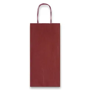 Allegra dunkle Geschenktüte rote Flasche